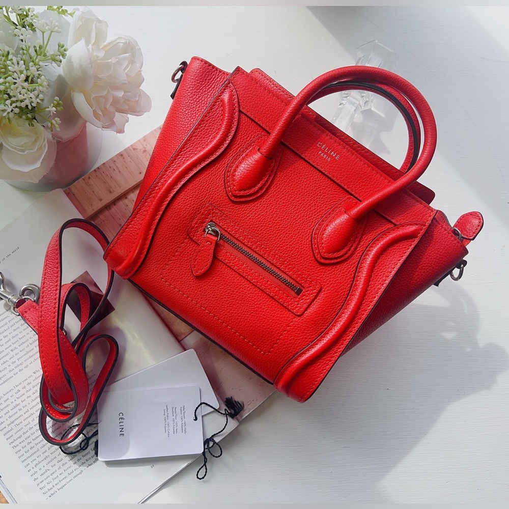 Celine nano Luggage Tote